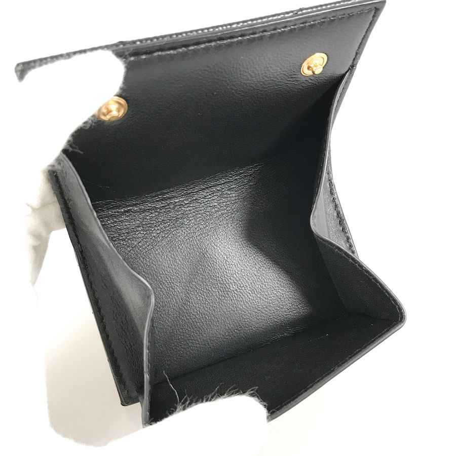 サンローラン SAINT LAURENT カサンドラ オリガミ タイニー ウォレット