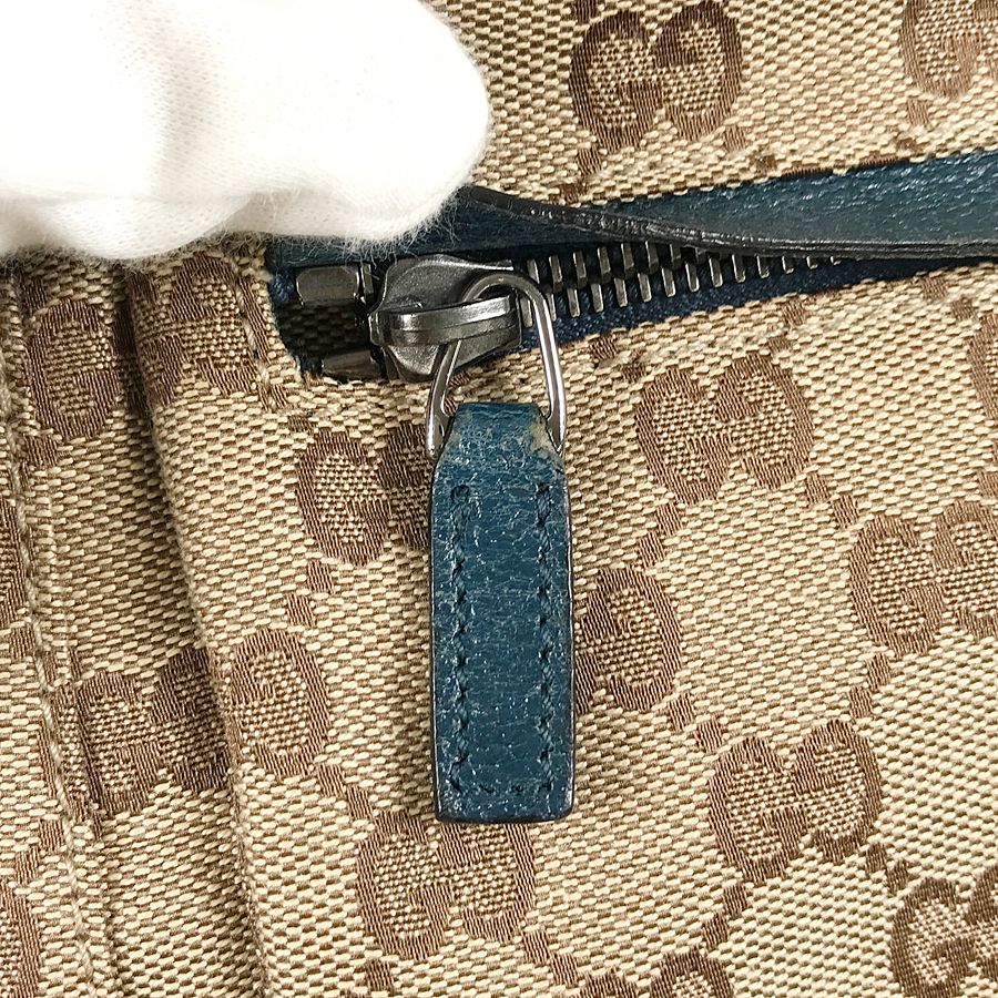 グッチ GUCCI GGキャンバス 28566 キャンバス ボディバッグ st【中古