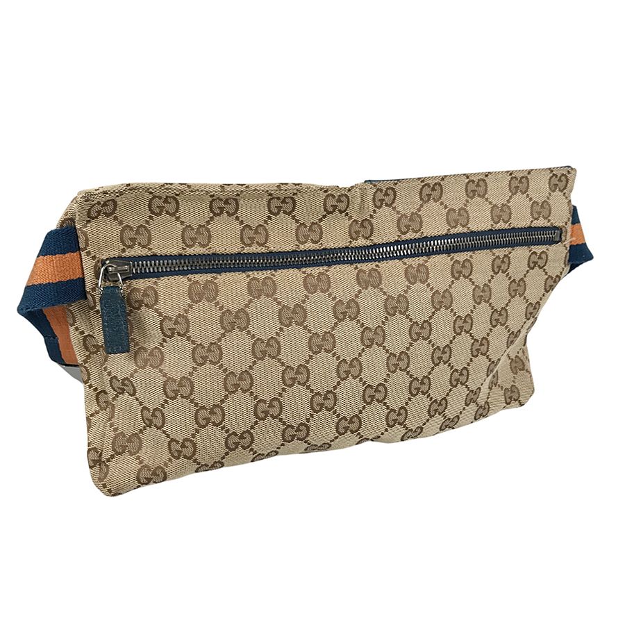グッチ GUCCI GGキャンバス 28566 キャンバス ボディバッグ st【中古