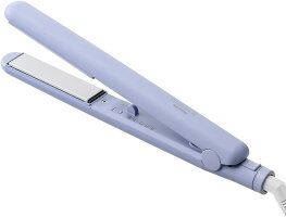 【新品】アイリスオーヤマ MiCOLA (ミコラ) ストレートアイロン 海外対応 温度調節可能 HIR-MS101-V ラベンダー