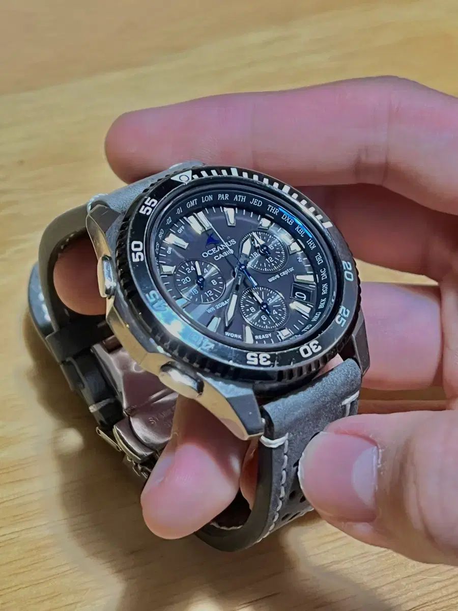 CASIO OCEANUS OCW-650T タフソーラー 電波時計 OCW-650T オシアナス CASIO OCEANUS カシオ 腕時計 チタン 電波