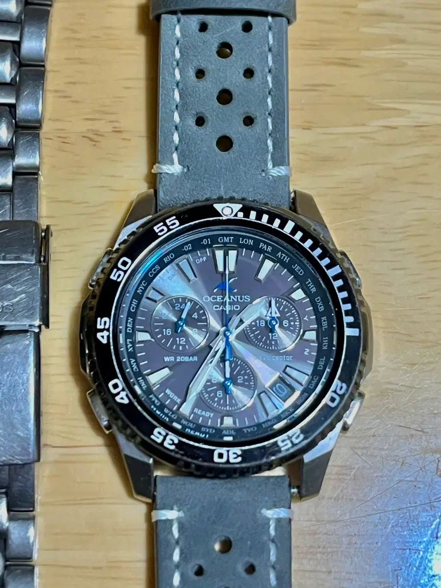 CASIO OCEANUS OCW-650T タフソーラー 電波時計 OCW-650T オシアナス CASIO OCEANUS カシオ 腕時計 チタン 電波
