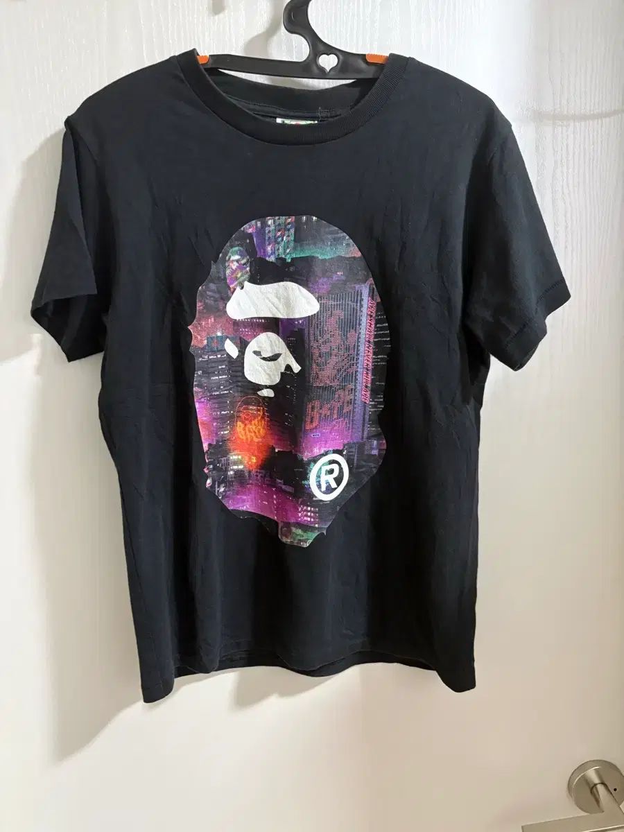 A BATHING APE アベイシングエイプ ネオン TOKYO 東京 BIG ビッグ HEAD ヘッド 半袖