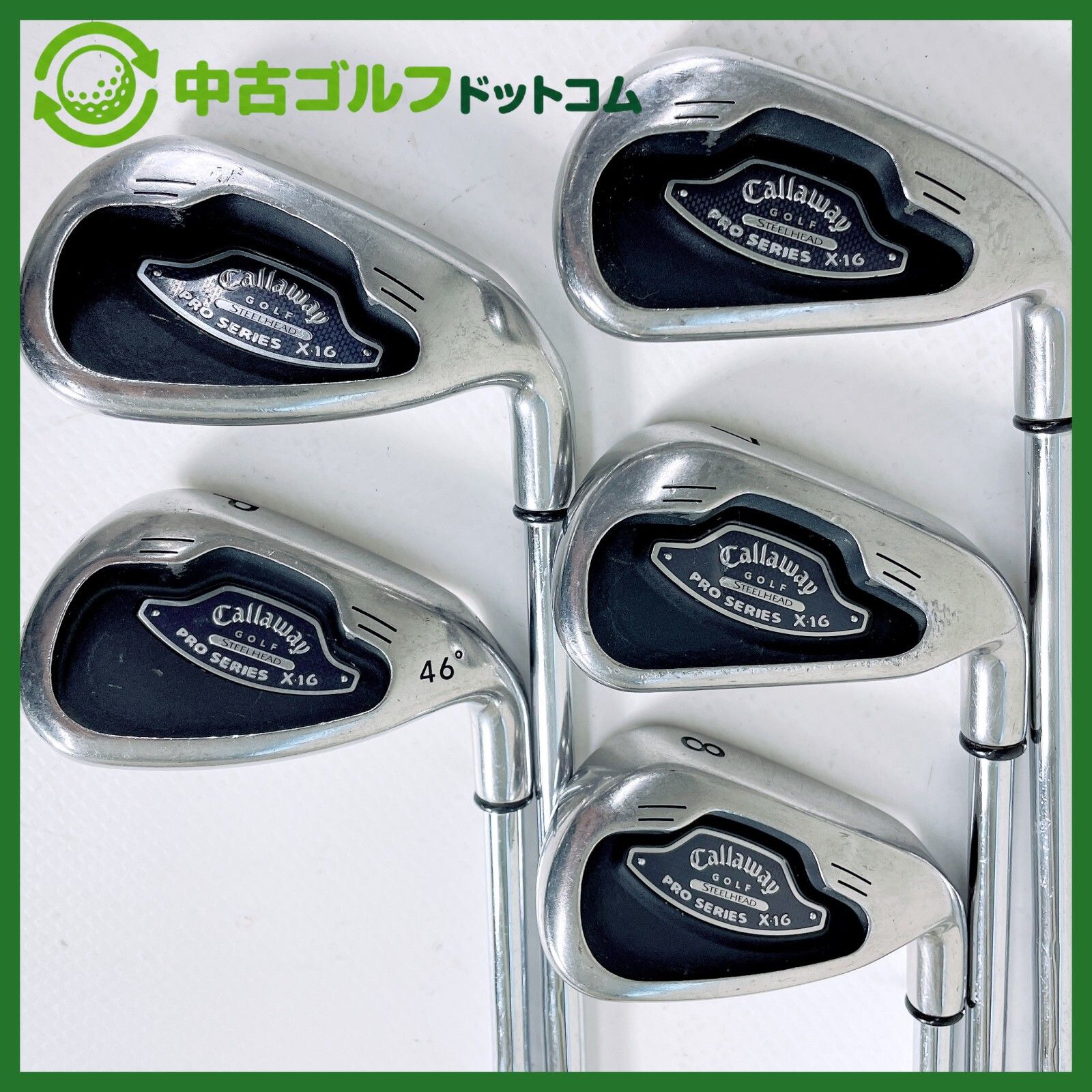 【中古】キャロウェイ X-16 PRO SERIES 6-9I/PW 5本セット アイアン セット【S】