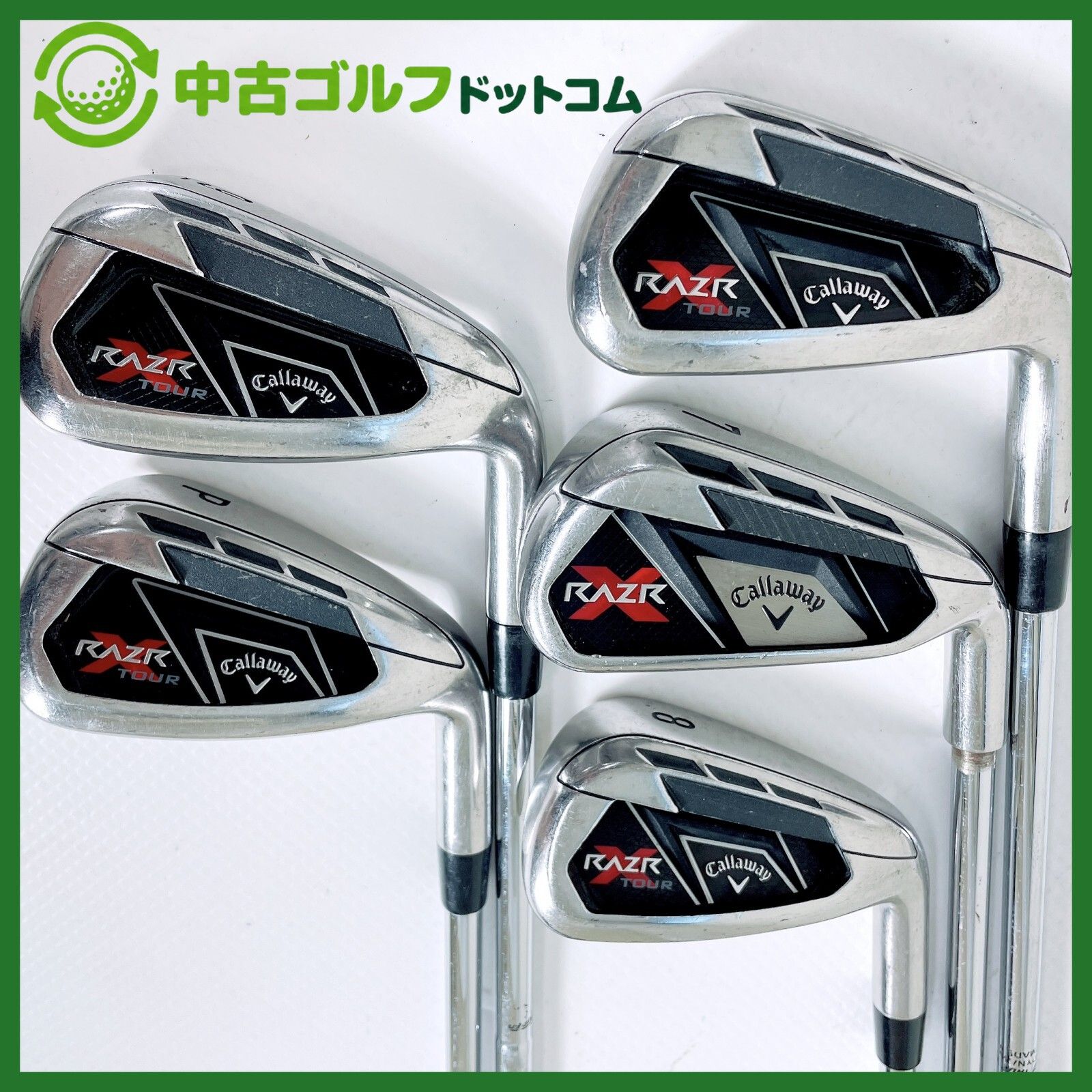 【中古】キャロウェイ RAZR X 6-9I/PW 5本セット アイアン セット【S】