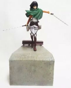 フィギュア ミカサ・アッカーマン 調査兵団ver. 「一番くじ 進撃の巨人～自由の翼～」 ラストワン賞 フィギュア【10日以内発送】