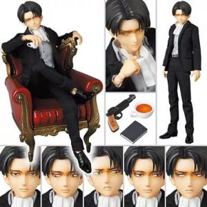 フィギュア RAH リヴァイ（私服Ver.） 「進撃の巨人」 リアルアクションヒーローズNo.697【10日以内発送】