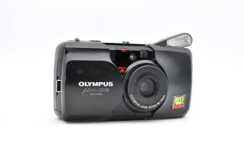 【動作ＯＫ】OLYMPUS μ[mju:] ZOOM PANORAMA コンパクトフィルムカメラ