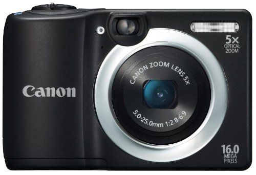 Canon デジタルカメラ PowerShot A1400 約1600万画素 光学5倍ズーム ブラック PSA1400