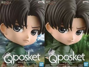 フィギュア 全2種セット 「進撃の巨人」 Q posket-リヴァイ-【10日以内発送】