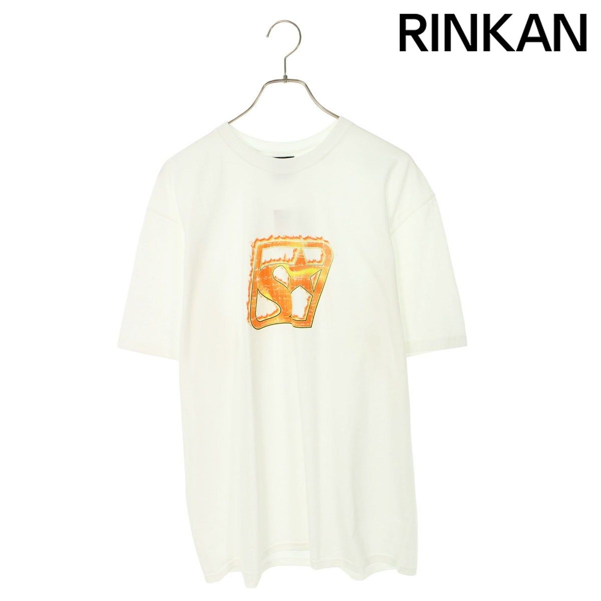 ステューシー  25SS  BLAZE TEE ブレイズロゴプリントTシャツ メンズ L