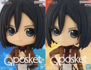 フィギュア 全2種セット 「進撃の巨人」 Q posket-ミカサ・アッカーマン-【10日以内発送】