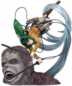 フィギュア リヴァイ vs 獣の巨人ver. 「進撃の巨人」 塗装済み完成品【10日以内発送】