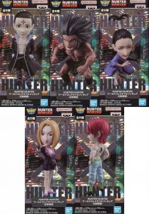 フィギュア 全5種セット 「HUNTER×HUNTER」 ワールドコレクタブルフィギュア-幻影旅団-【10日以内発送】