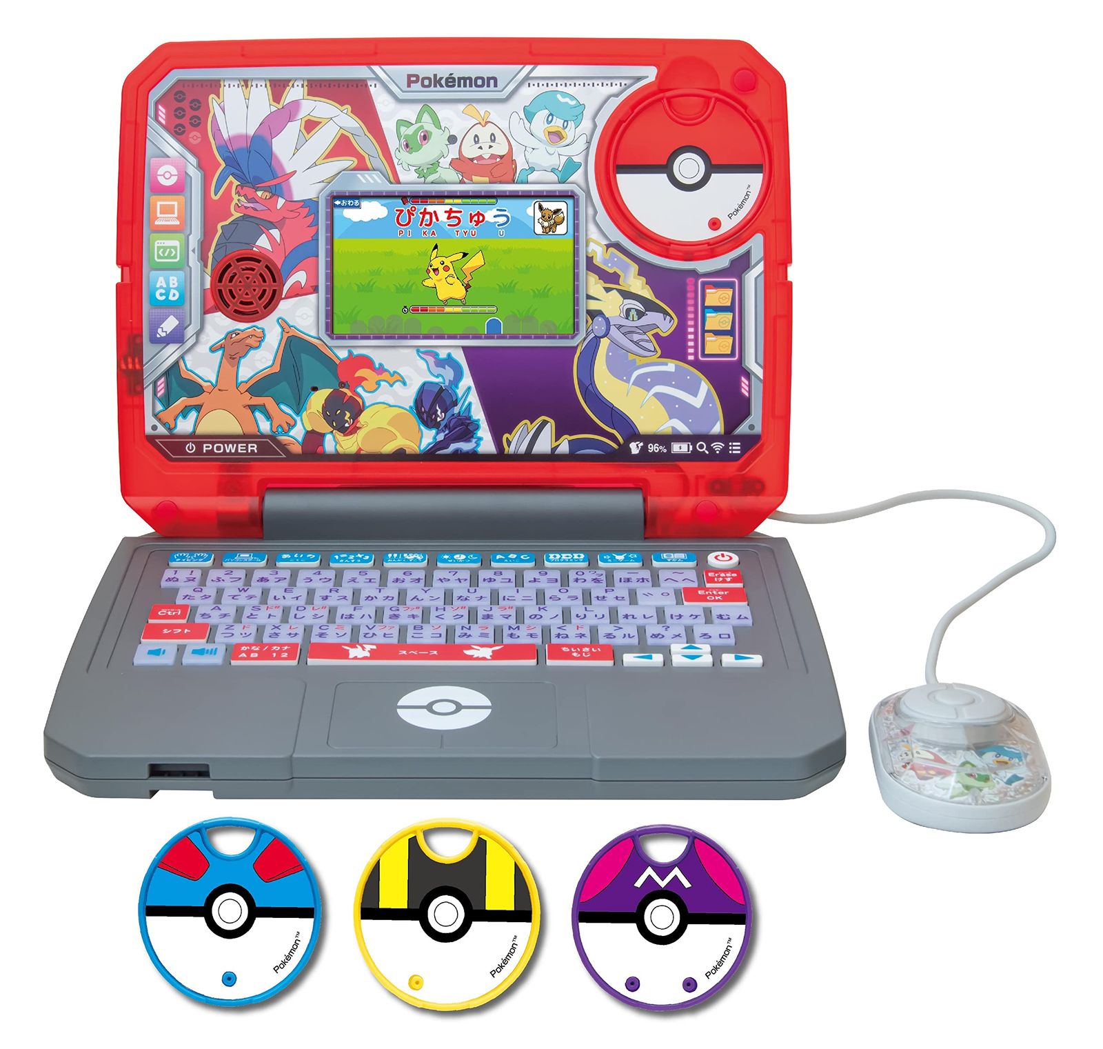 セガフェイブ(SEGA FAVE) セガトイズ(SEGA TOYS) ポケモン スタディ 光るぜっ! ポケモンタイピング PC パソコン