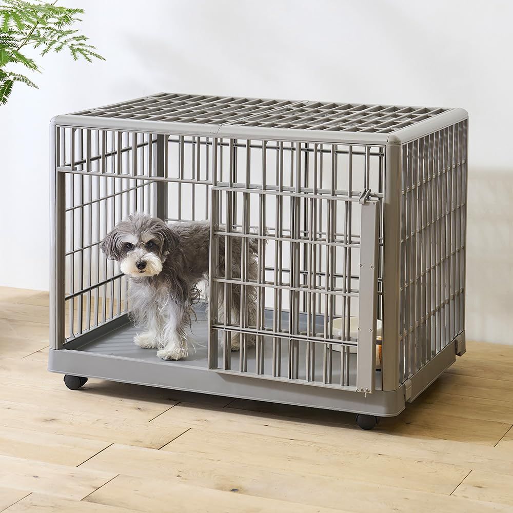 アイリスオーヤマ プラケージ ライトグレー 犬 ゲージ 室内 810mt b80c7a1d