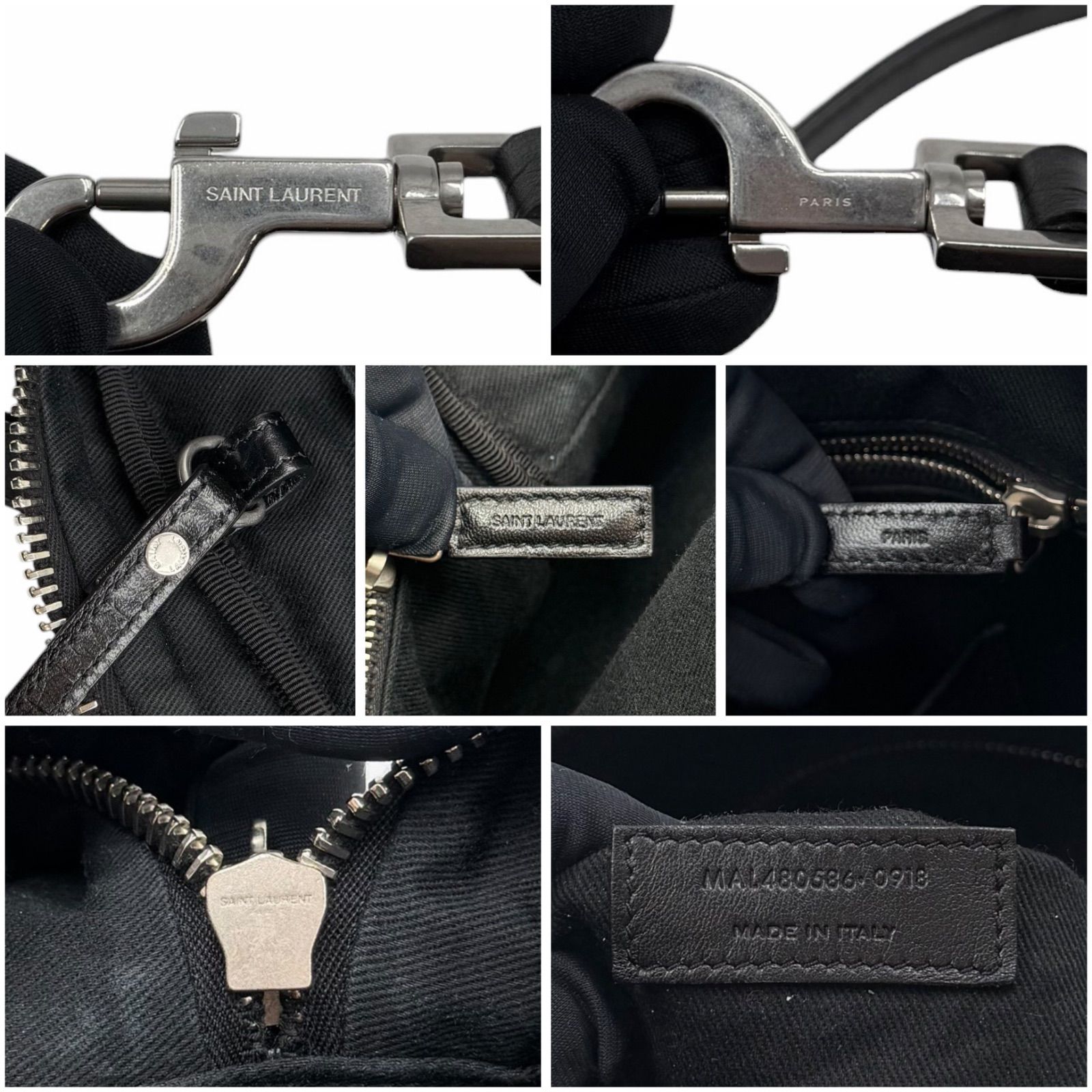 良品】SAINT LAURENT saint laurent サンローラン ビジネスバッグ