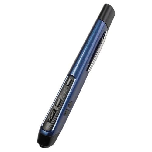 サンワダイレクト ペン型マウス Bluetooth 5ボタン 【戻る・進む】 DPI切り替え 充電式 無線 ブルー 400-MAWB231BL | ワイヤレス USB A/Type-Cレシーバー 持ち運び プレゼンテーション 出張pms 2f9f6968