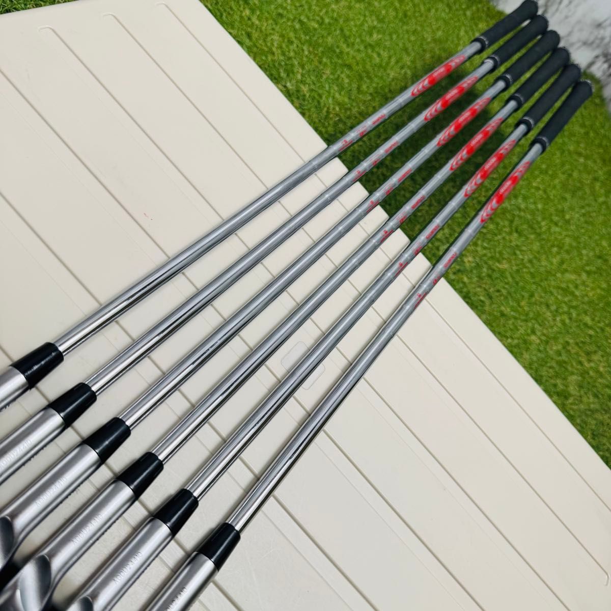 【良品】王道 ピン i230 オレンジドット メンズアイアンセット 6本 S 良品】王道 ピン i230 オレンジドット メンズアイアンセット 6本 S