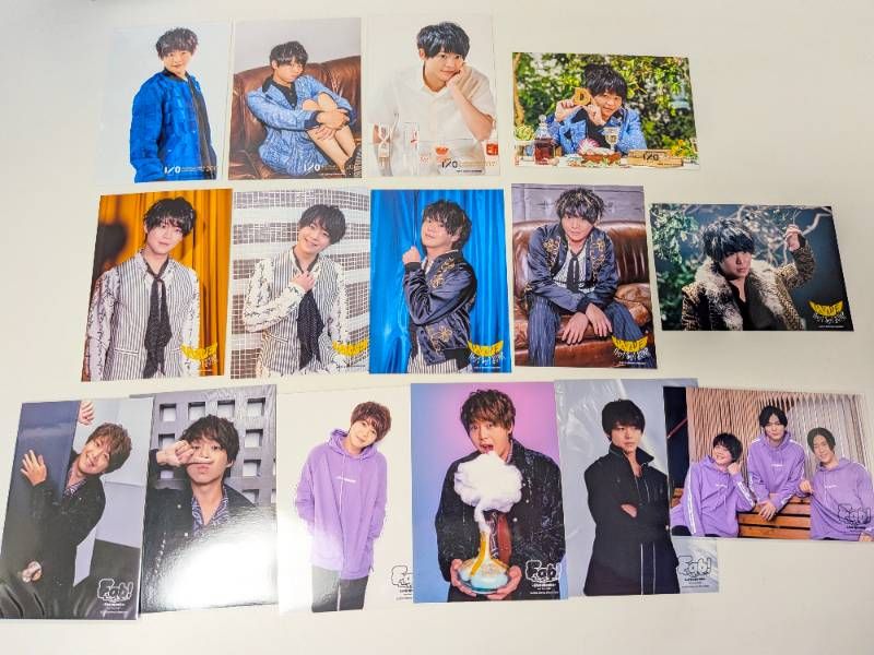 Hey! Say! JUMP 有岡大貴 公式写真、開封済フォトセット 計56枚セット
