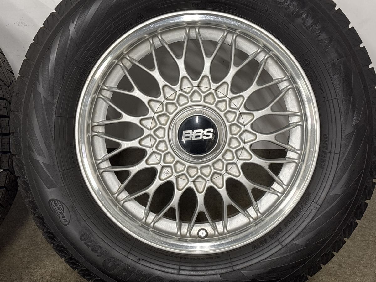 希少 バリ溝 スタッドレス付】ニッサン 純正 オプション BBS CG19 16in