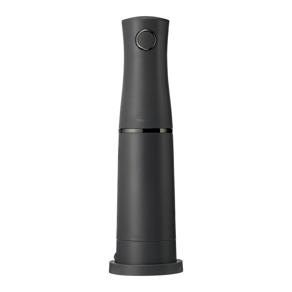 ★新品★【2025年最新モデル】 ドウシシャ かき氷器 電動 ふわふわ とろ雪 スティックタイプ 刃の高さ調節機能付 製氷カップ2個付（SSサイズ） レシピ付 ブラック 7b392fd5