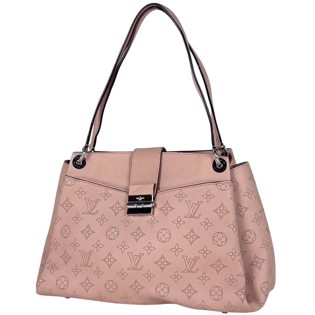 ルイ・ヴィトン Louis Vuitton セーヴル トートバッグ モノグラムマヒナ マグノリア(ピンク) M41789 レディース 【中古】