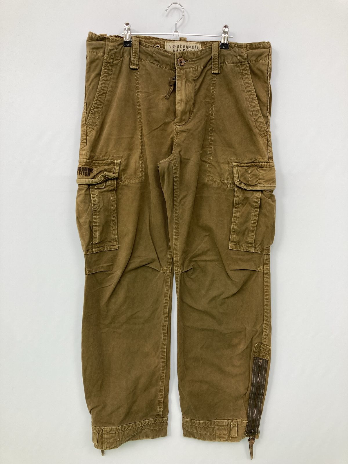 Abercrombie & Fitch アバクロンビーアンドフィッチ パンツ M カーキ メンズ
