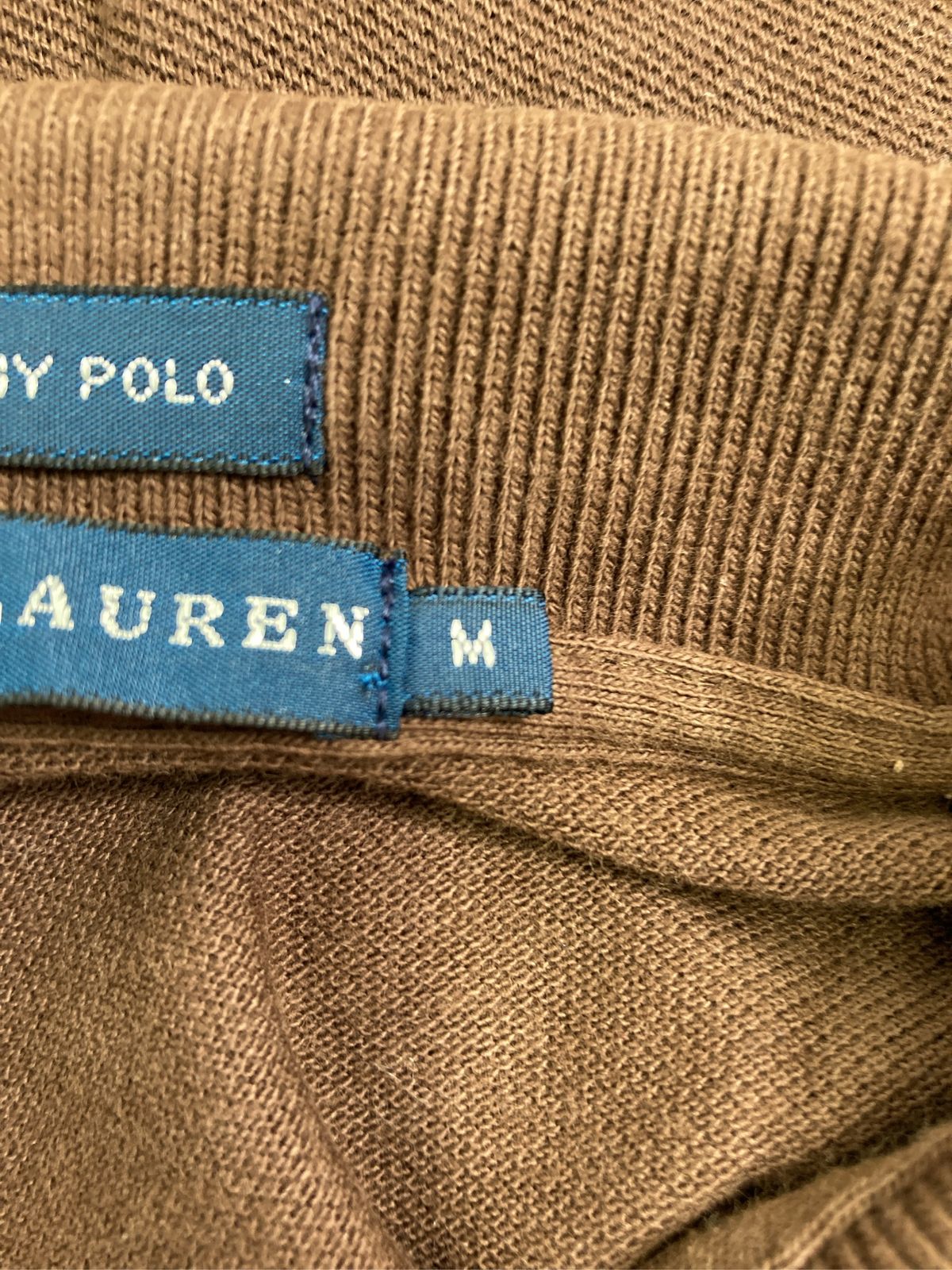 Ralph Lauren ラルフローレン ポロシャツ M ブラウン 無地 ワンポイント ブランドロゴ 半袖 レディース Ralph Lauren ラルフローレン ポロシャツ M ブラウン 無地 ワンポイント ブランドロゴ 半袖 レディース