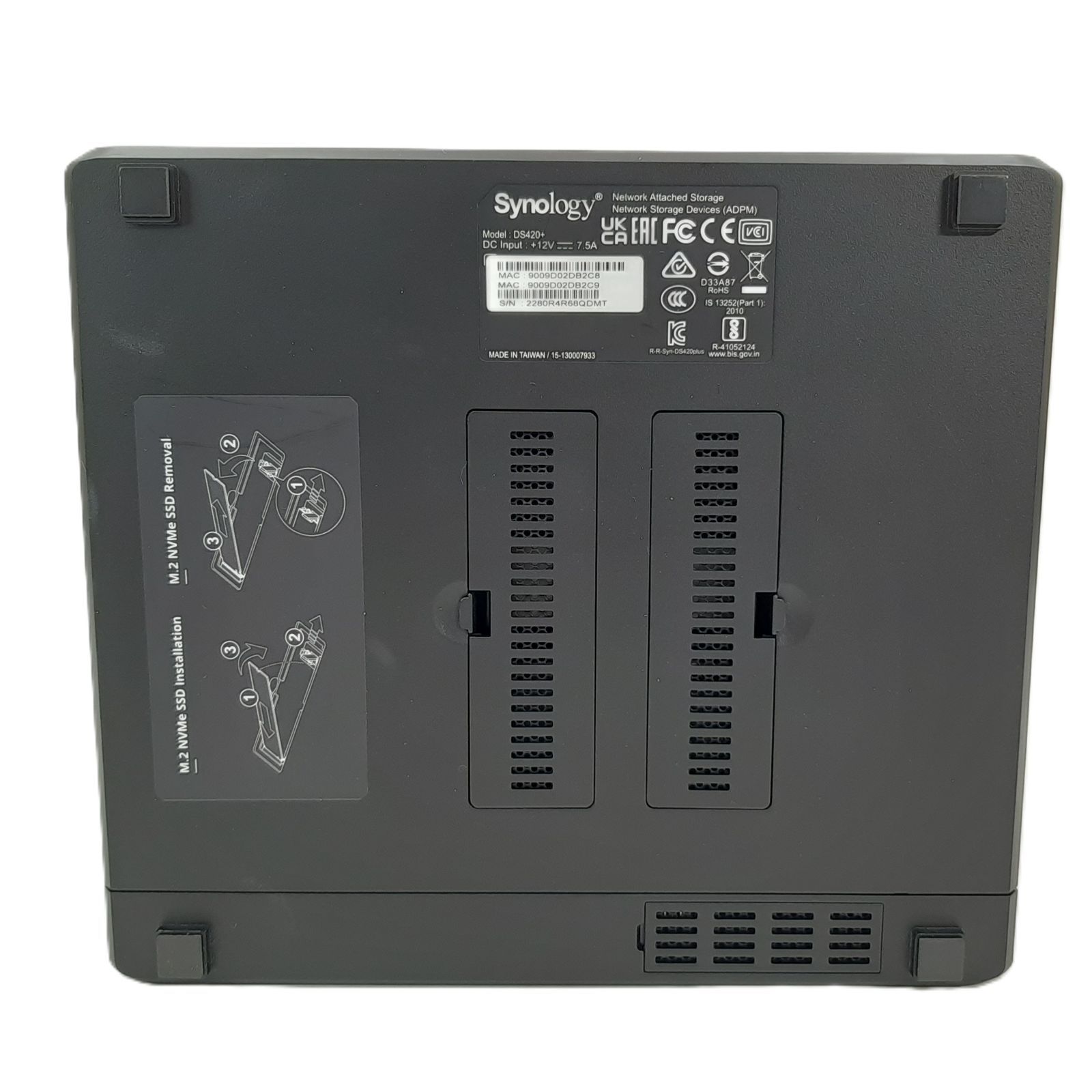 Synology DS420+ 4ベイNAS 中古美品 元箱完備 - メルカリ