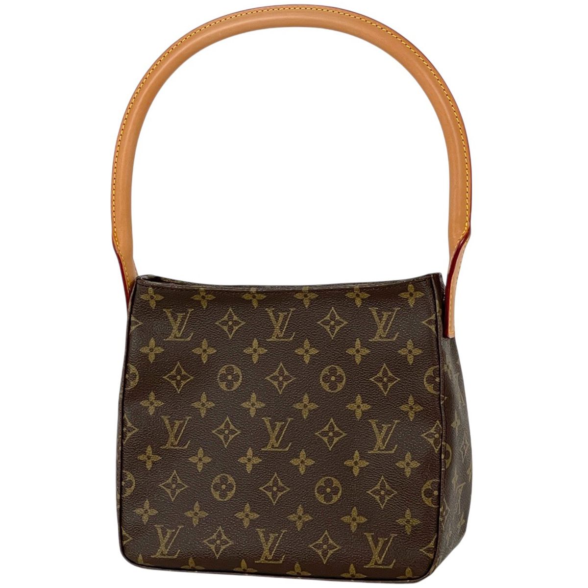 ルイ・ヴィトン Louis Vuitton ルーピングMM ショルダーバッグ モノグラム ブラウン M51146 レディース 【中古】