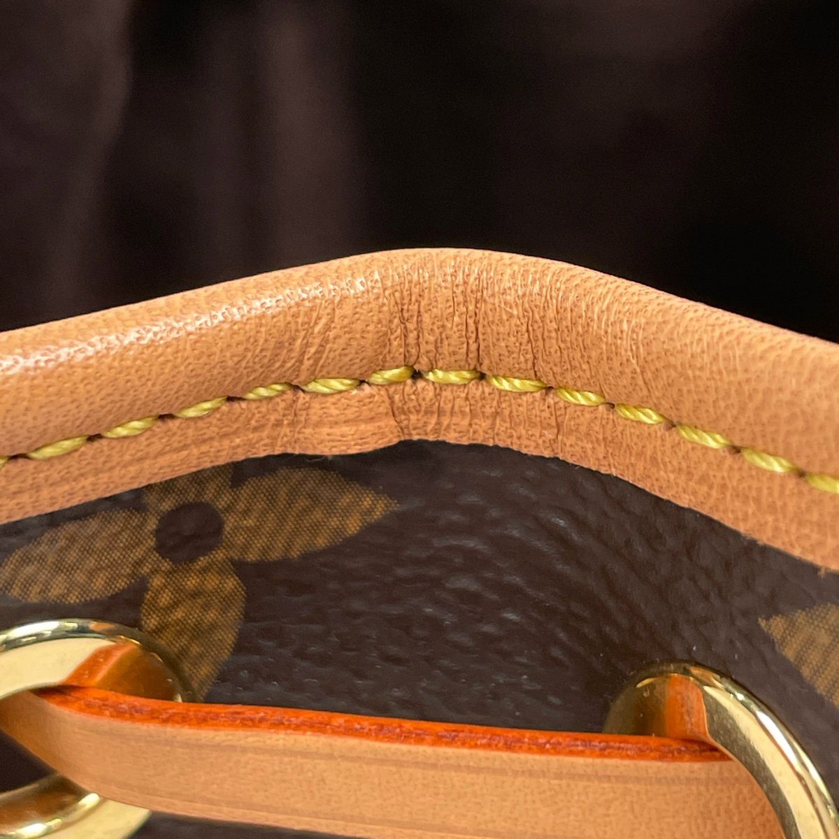 ルイ・ヴィトン Louis Vuitton ナノ ノエ 2WAY ショルダーバッグ モノグラム ブラウン M81266 レディース 【中古】