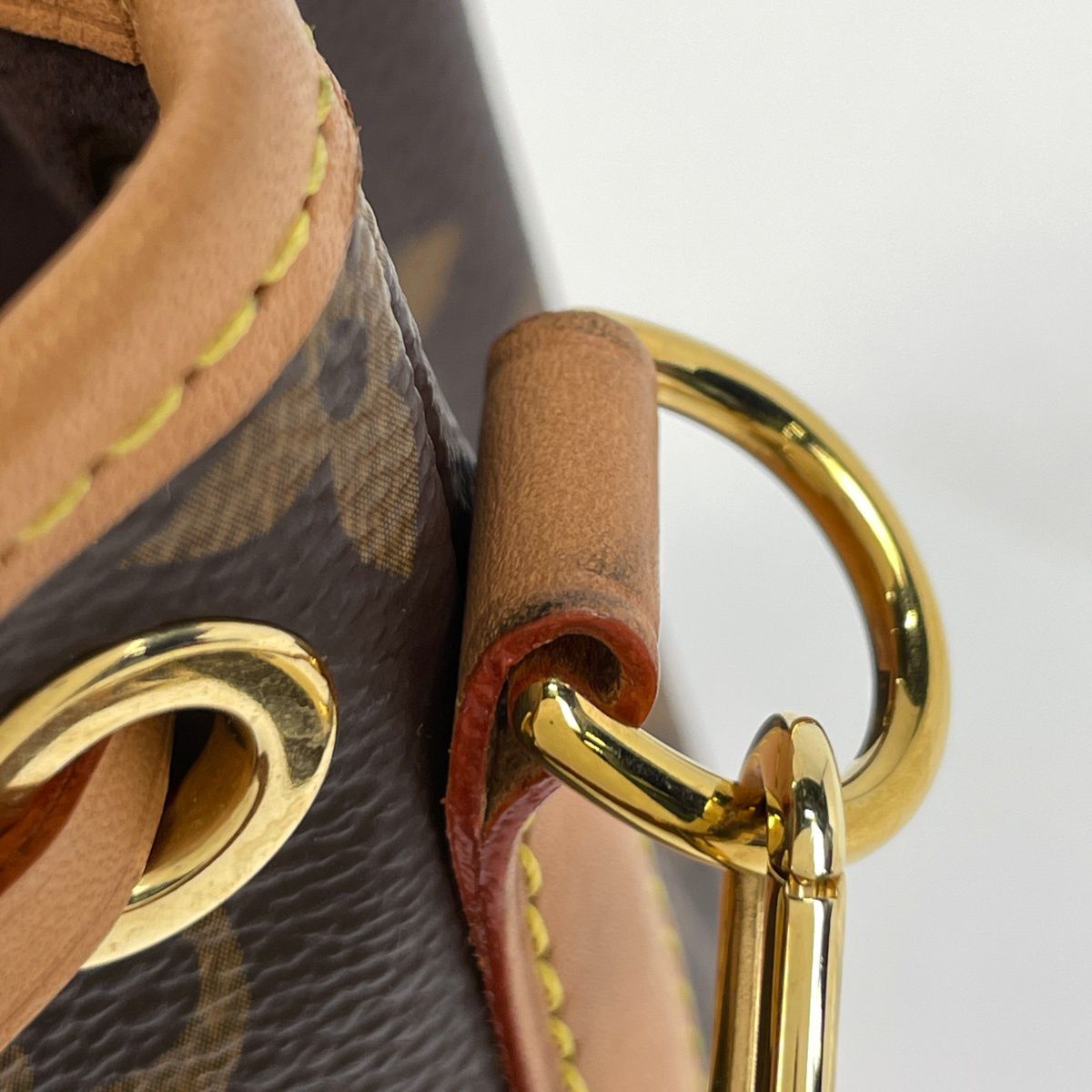ルイ・ヴィトン Louis Vuitton ナノ ノエ 2WAY ショルダーバッグ モノグラム ブラウン M81266 レディース 【中古】