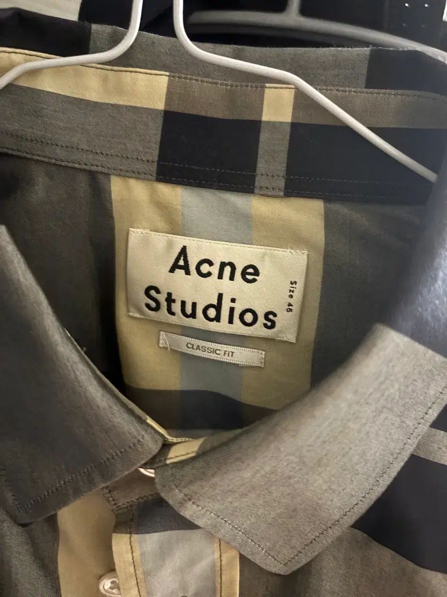 Acne Studios チェック シャツ クラシックフィット サイズ 46