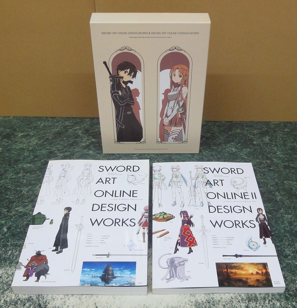 アニメムック　特典BOX付き SWORD ART ONLINE I・II DESIGN WORKS [ソードアート・オンラインI・II デザインワークス] exception