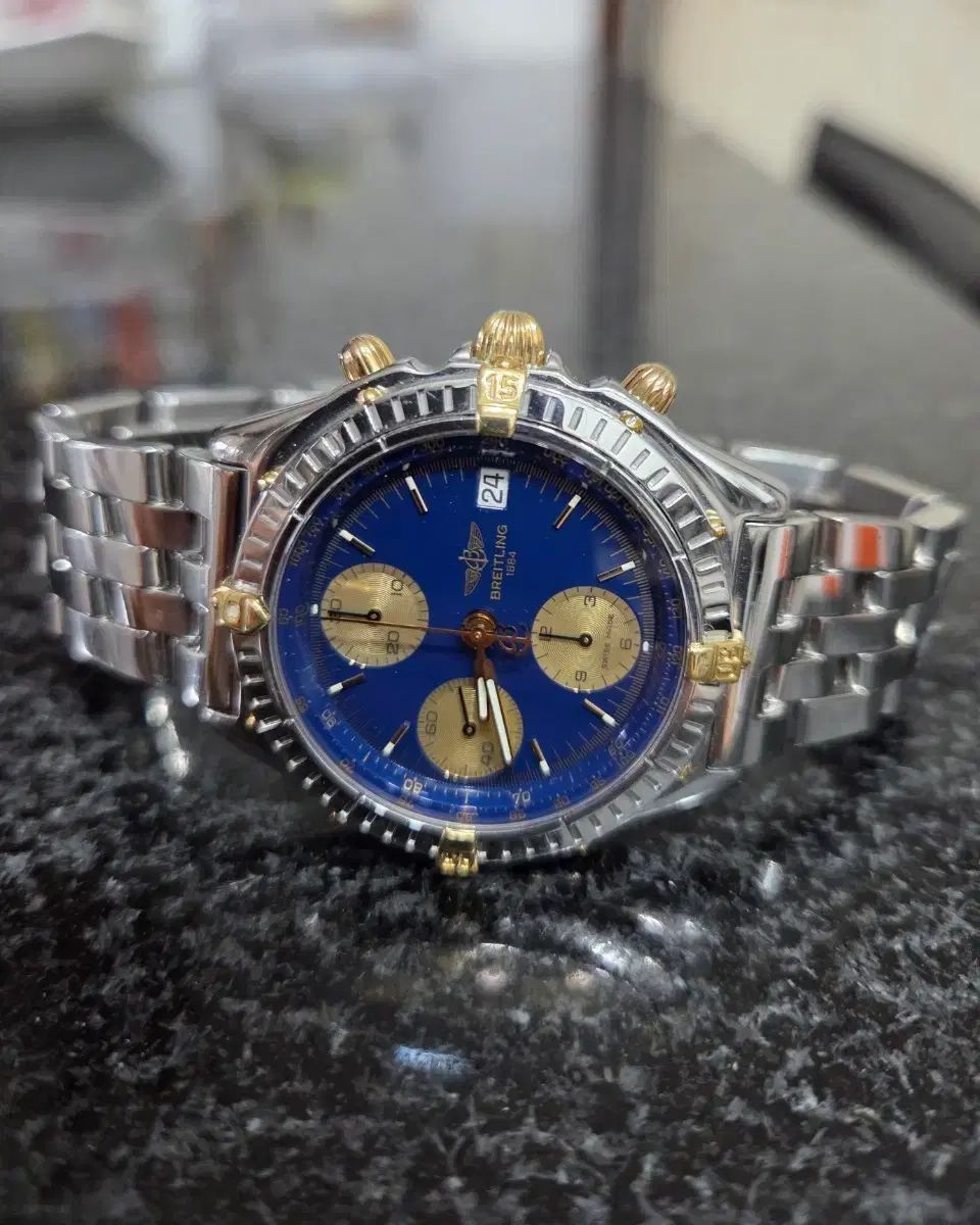 BREITLING ブライトリング 18k コンビ クロノマット B13048 オートマティック