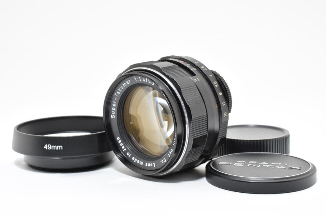 【黄変なし】Super Takumar 50mm F1.4 フード付 C176