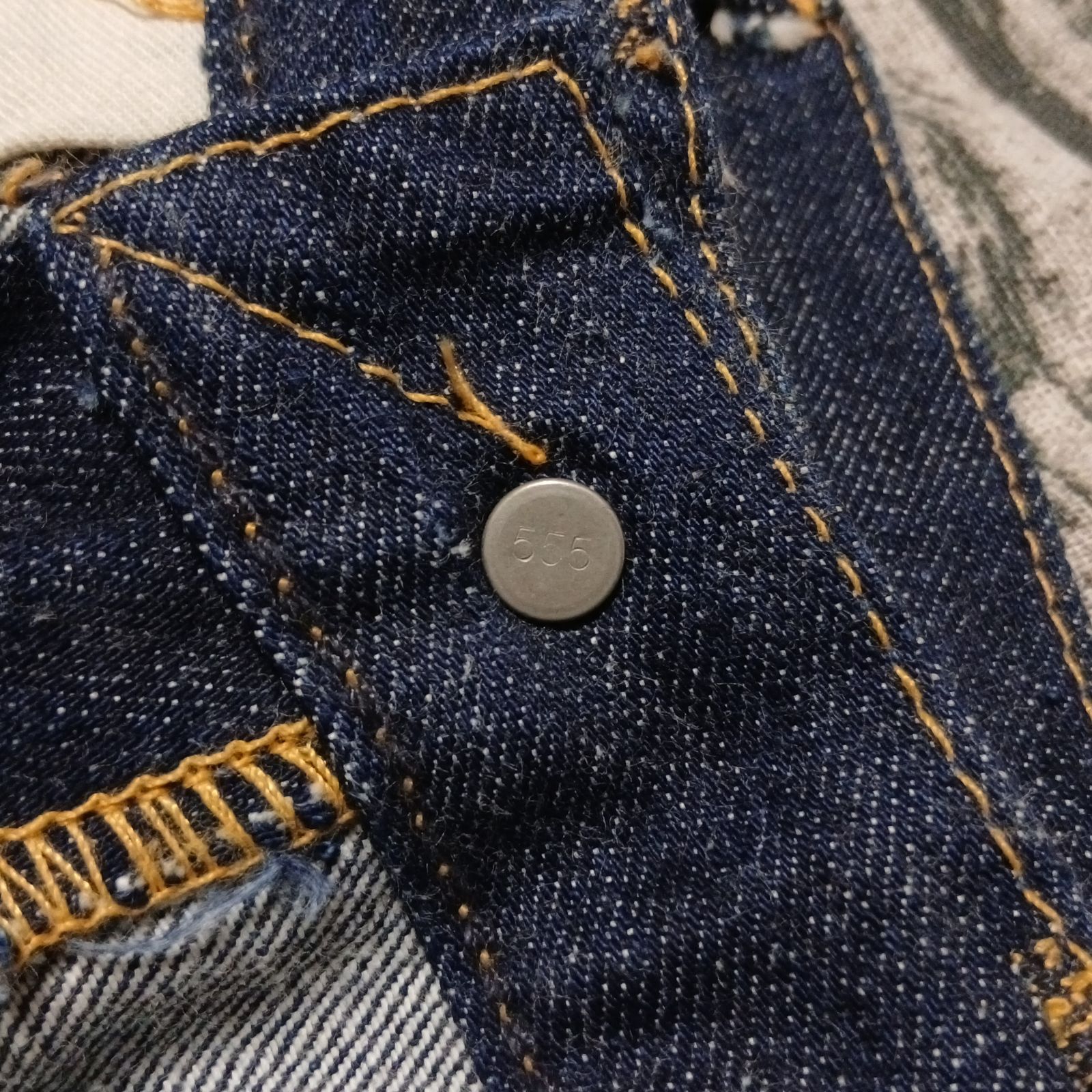 【W34】大戦モデル 99年 バレンシア製 LEVI'S S501XX 1944 濃紺美品 555 44501-0022