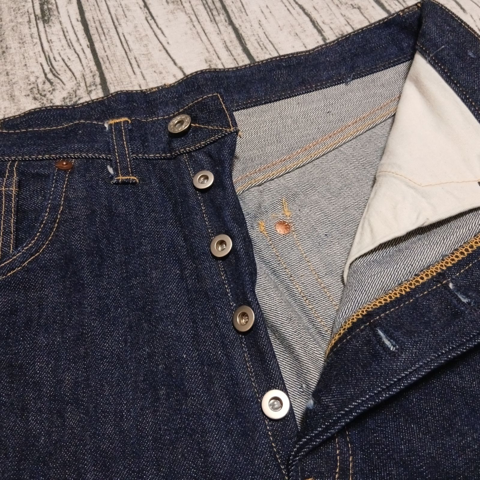 【W34】大戦モデル 99年 バレンシア製 LEVI'S S501XX 1944 濃紺美品 555 44501-0022