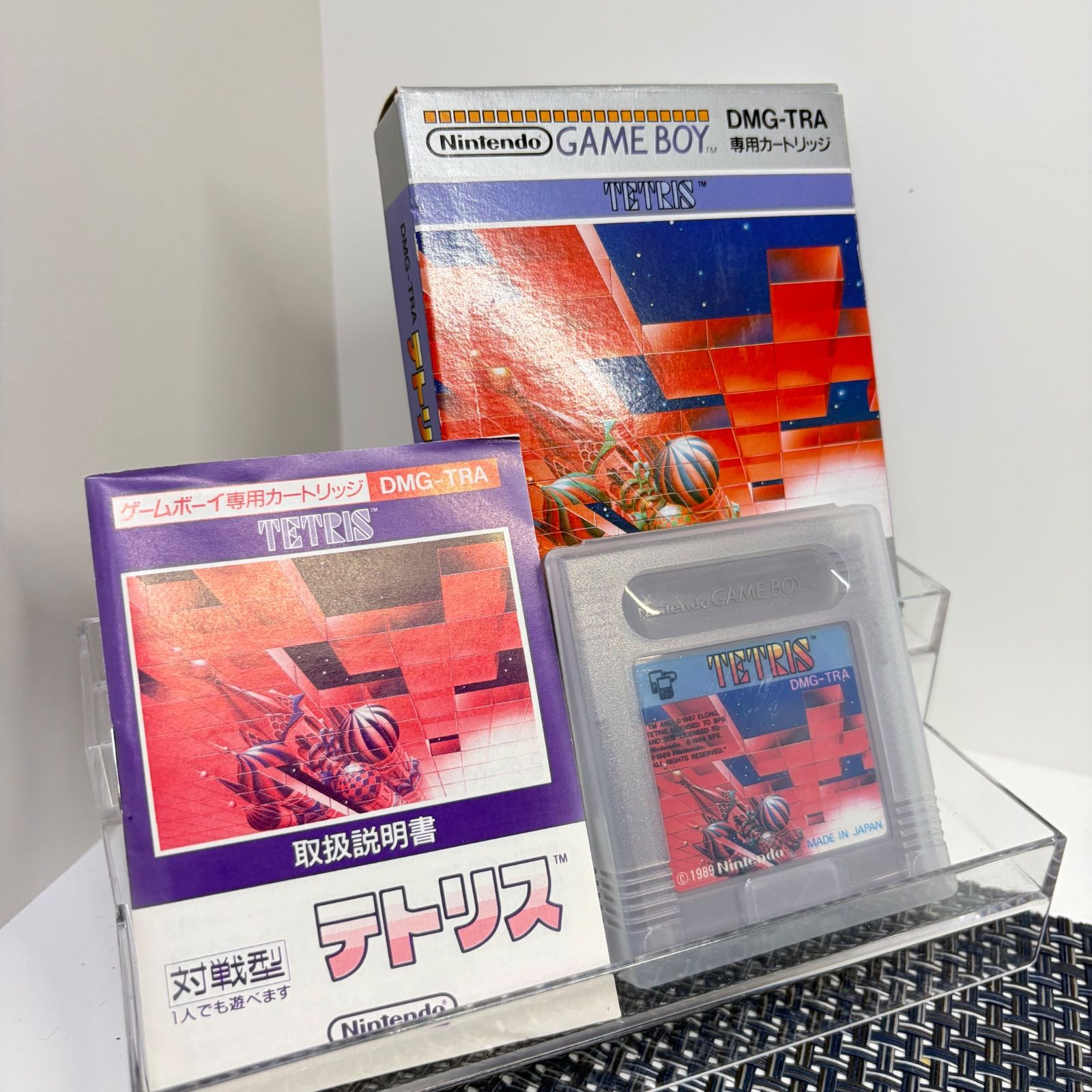 動作確認済】GB テトリス TETRIS 初代 ゲームボーイ 箱付き a - メルカリ 動作確認済】GB テトリス TETRIS 初代 ゲームボーイ 箱付き a - メルカリ