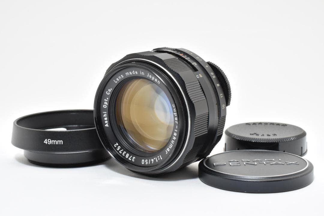 黄変なし】Super Takumar 50mm F1.4 フード付 C177 - メルカリ