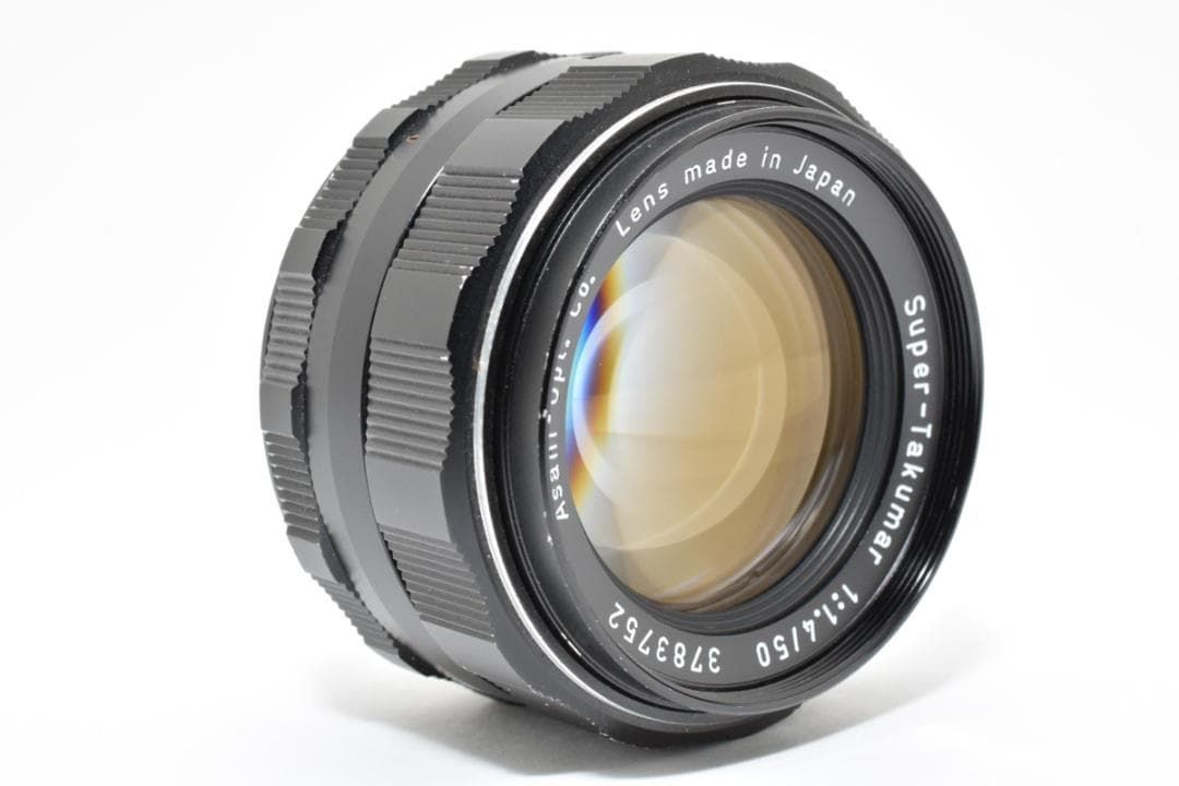 【黄変なし】Super Takumar 50mm F1.4 フード付 C177 黄変なし】Super Takumar 50mm F1.4 フード付 C177 - メルカリ