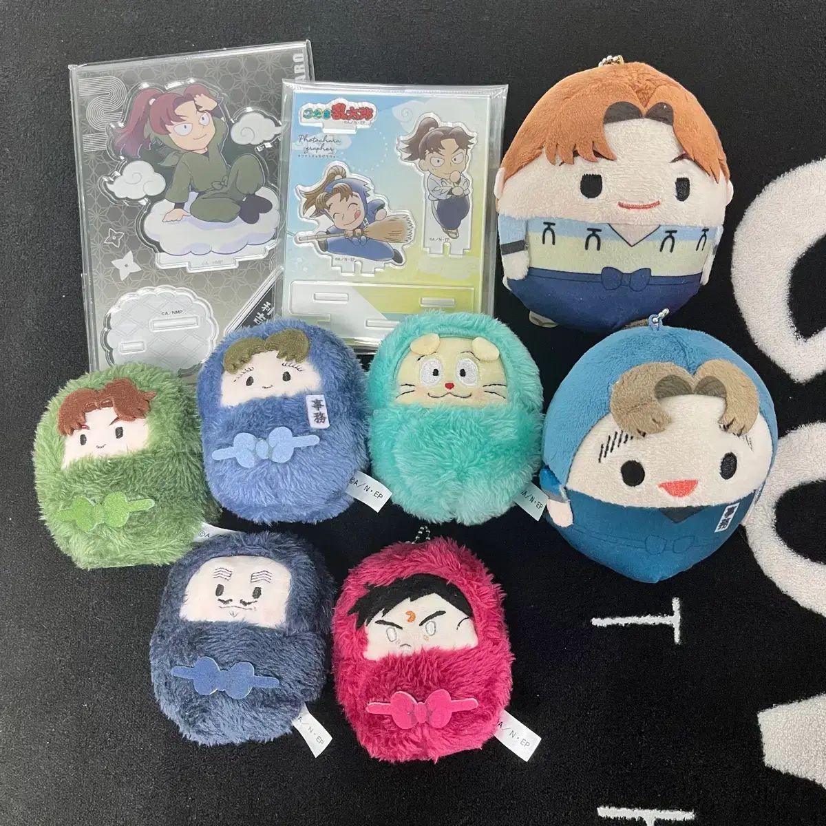 忍たま リッキー 小松田 くるみたぴぬい ふわ アクリル まとめ 忍者BOY 乱太郎