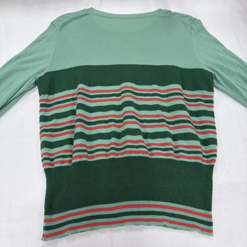 ヴィヴィアンウエストウッド クルーネック 長袖 ボーダー オーブ 刺繍 薄手 ニット レディース M ISItems【USED】【古着】【中古】50161961 ヴィヴィアンウエストウッド クルーネック 長袖 ボーダー オーブ 刺繍 薄手 ニット レディース M ISItems【USED】【古着】【中古】50161961