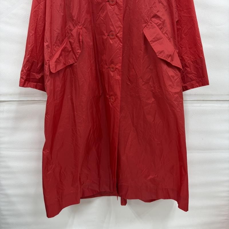 プリーツプリーズ ISSEY MIYAKE イッセイミヤケ フード ロング レイン