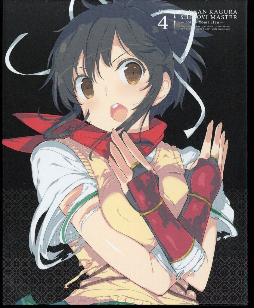 アニメDVD 閃乱カグラ SHINOVI MASTER -東京妖魔篇- 全4巻 セット