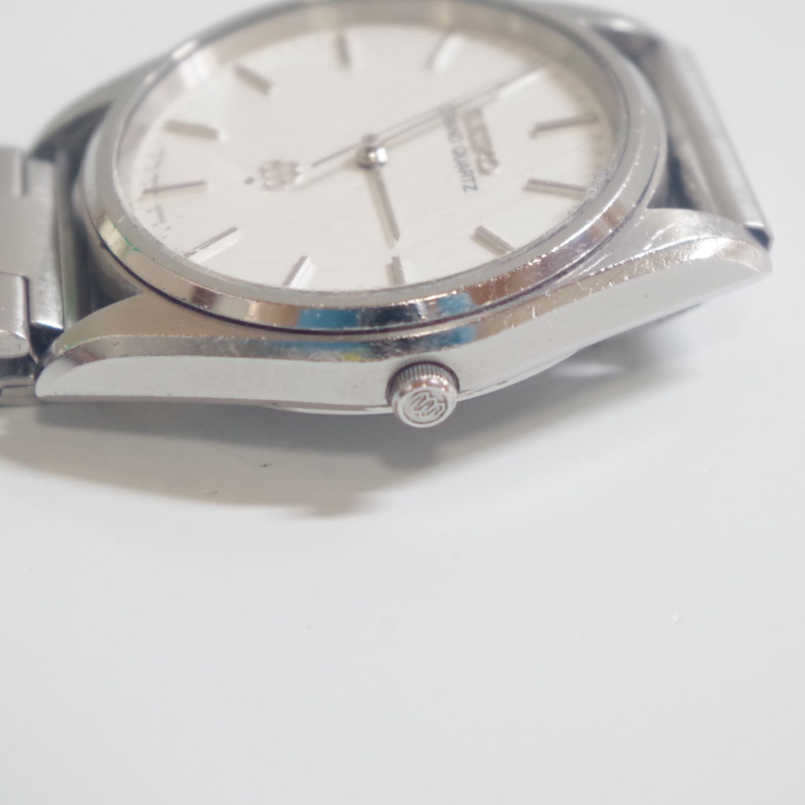 A7101 (稼働品) SEIKO Grand Quartz 9940-8000 電池交換・メンテナンス済み ツインクォーツ メンズ腕時計
