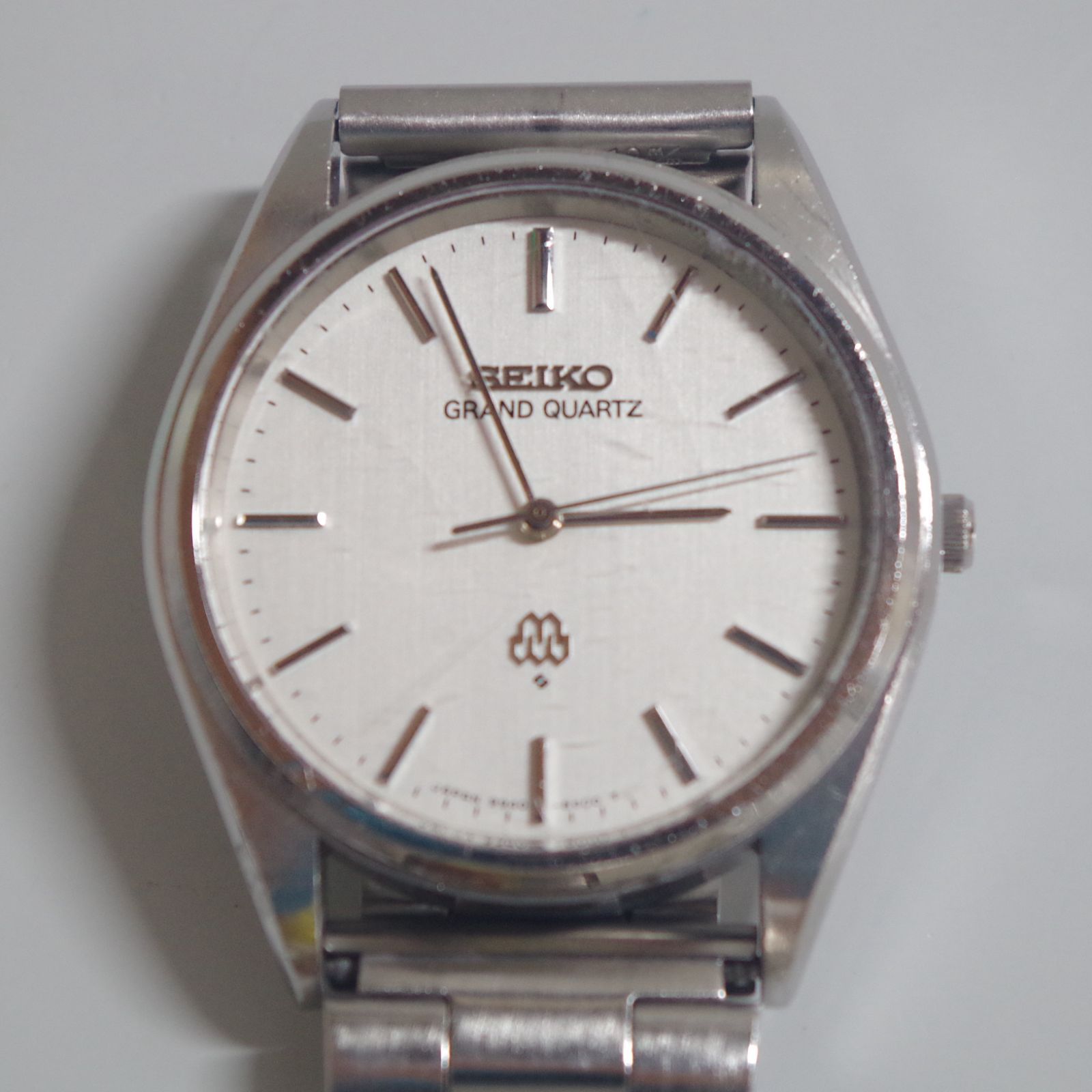 A7101 (稼働品) SEIKO Grand Quartz 9940-8000 電池交換・メンテナンス済み ツインクォーツ メンズ腕時計