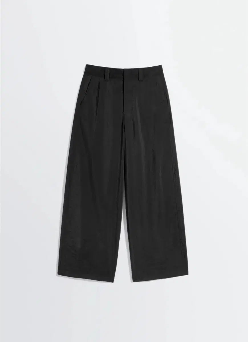 ルメール 26SS ドライシルク ストレート テーラード パンツ ブラック 50 ルメール 26SS ドライシルク ストレート テーラード パンツ ブラック 50