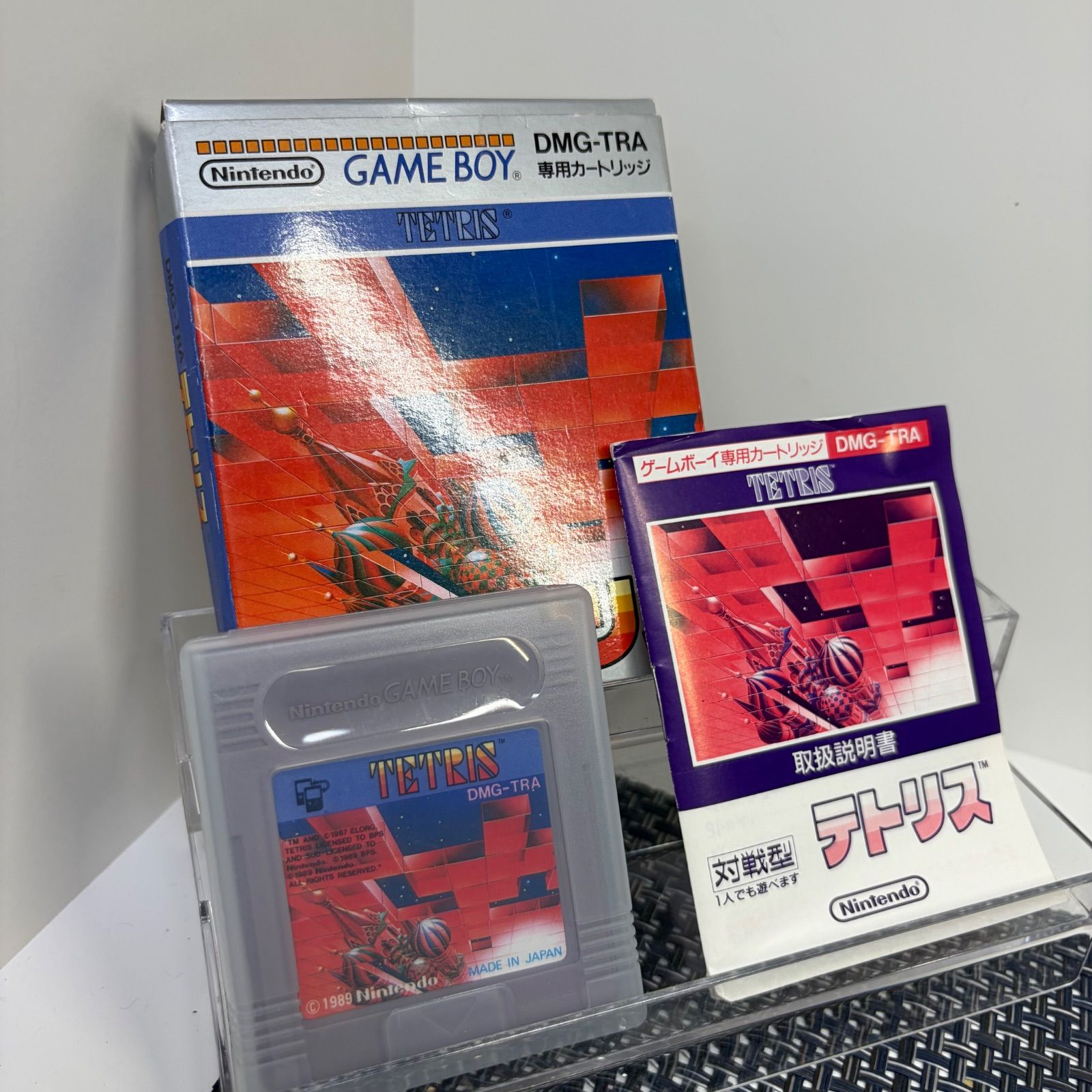 動作確認済】GB テトリス TETRIS 初代 ゲームボーイ 箱付き d - メルカリ